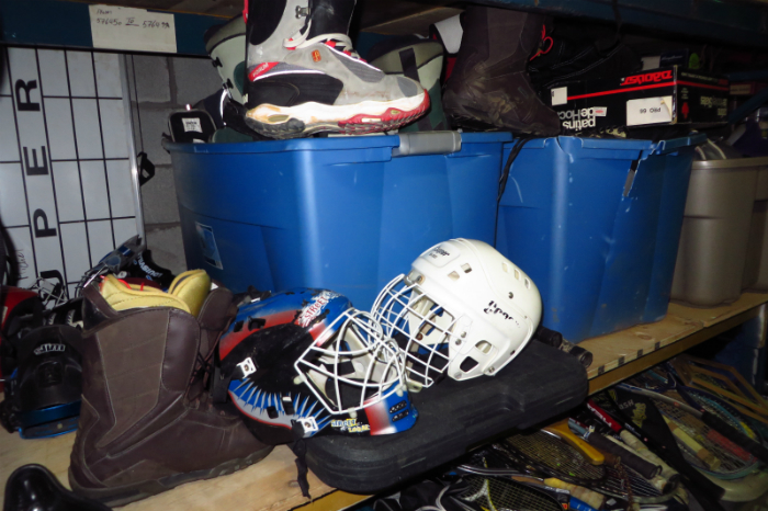 équipement de hockey